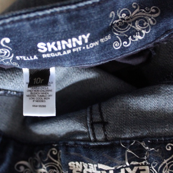 Express Preowned 10 Skinny Jeans Hemmed - Picture 9 of 9